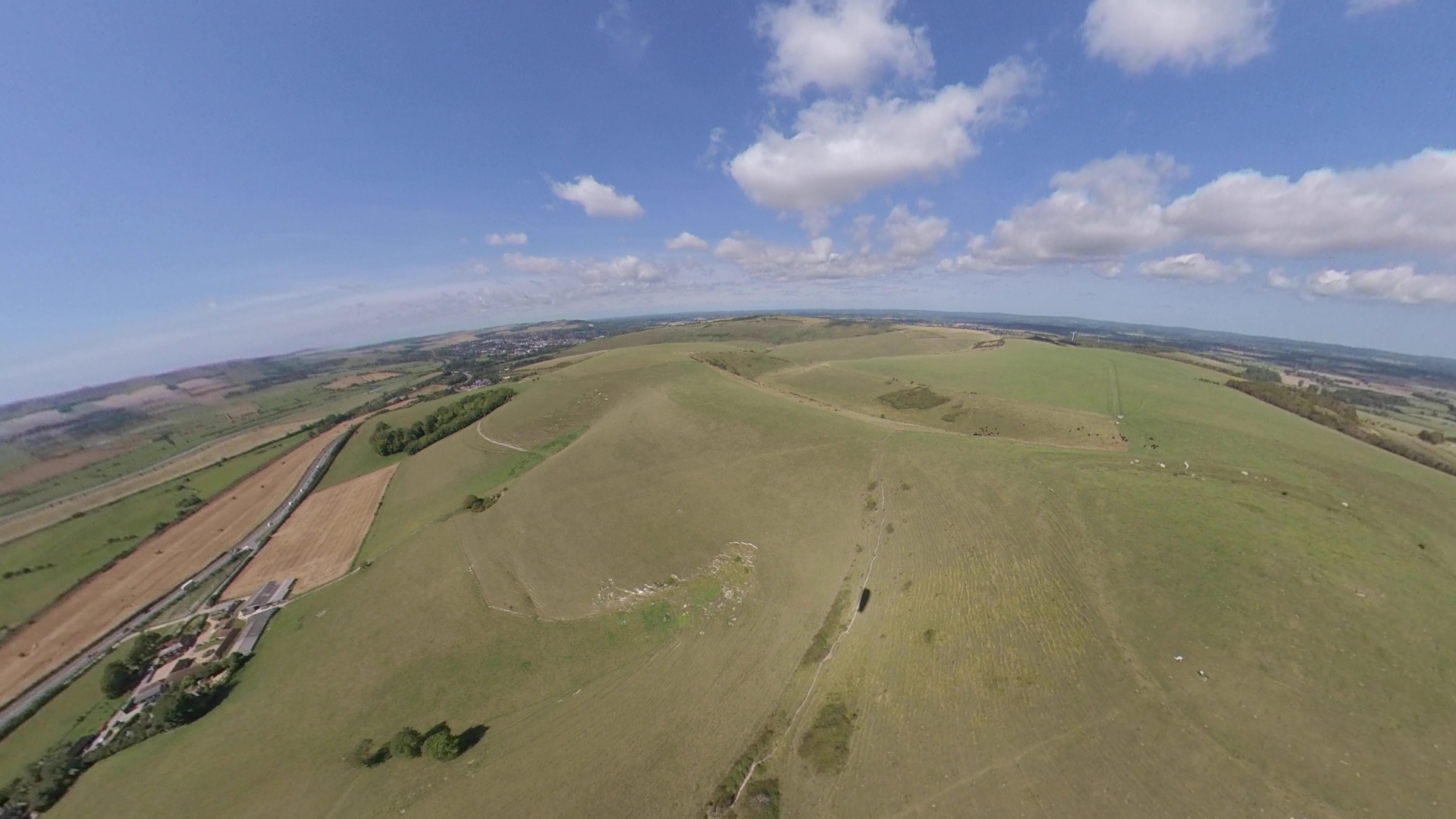 tandem paragliding in Sussex with Mile High Paragliding