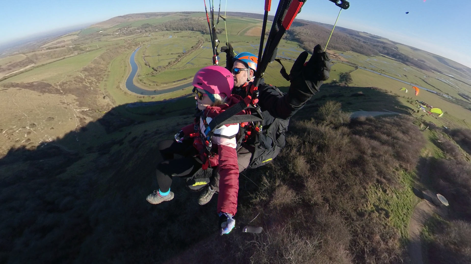 Only a 1.5 hour drive from London to visit Sussex and fly like a bird