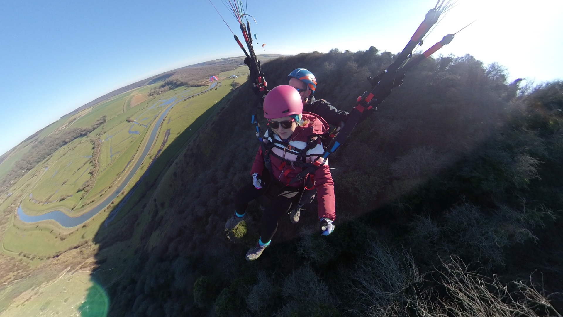 Things to do outside of London in Sussex with Mile High Paragliding
