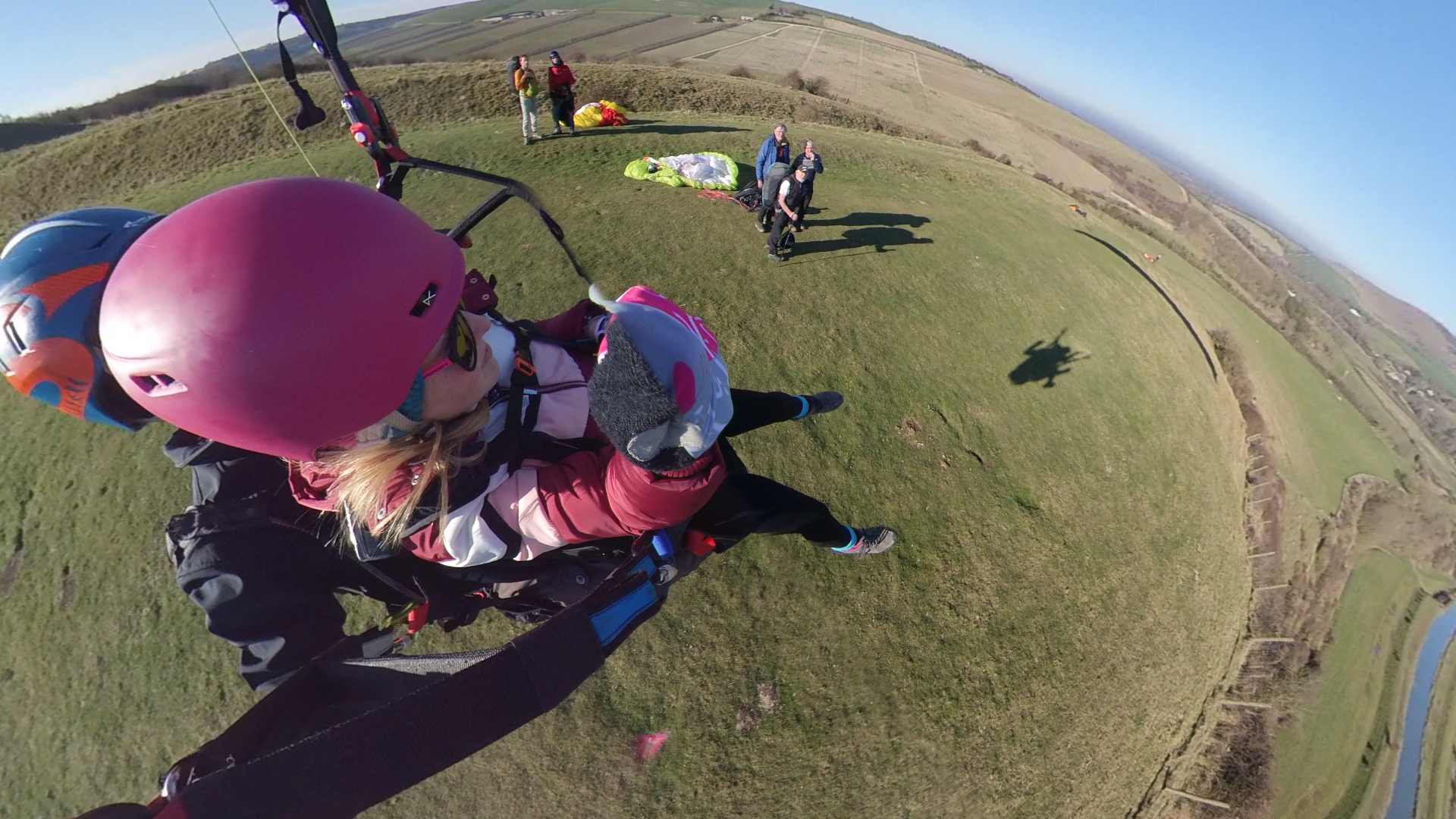 Tandem paragliding experiences with Mile High Paragliding in East Sussex