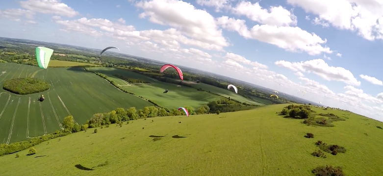 Gift ideas in Sussex with Mile High Paragliding